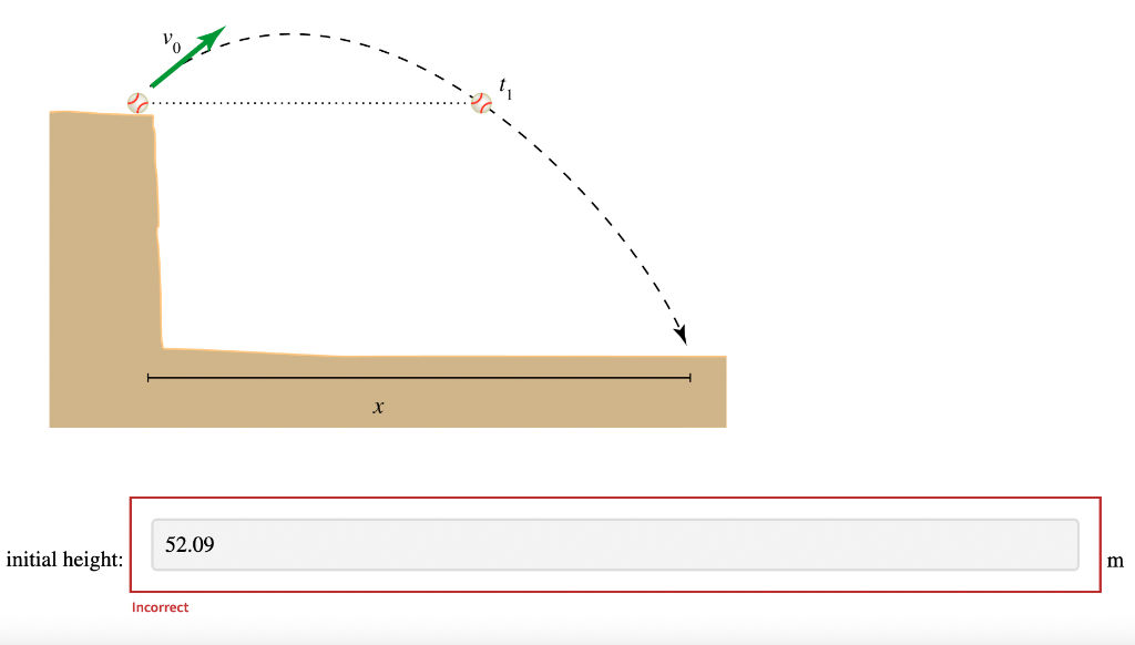 initial height:
\[
52.09
\]
m
Incorrect