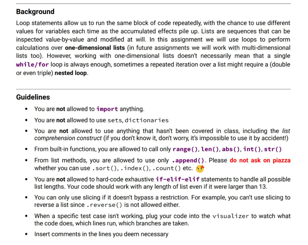 Background loop statements allow us to run the same block of code repeatedly, with the chance to use different values for var