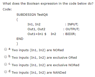 Solved What does the Boolean expression in the code below | Chegg.com