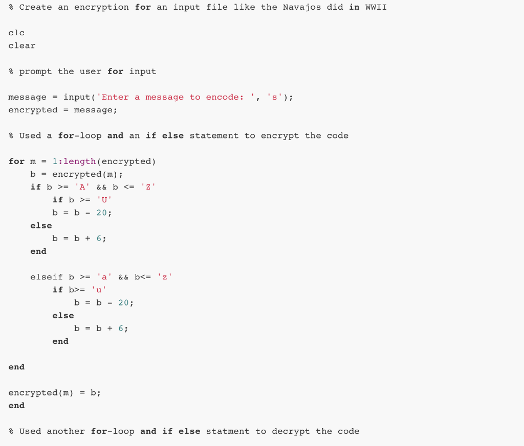 % Create an encryption for an input fİle їǐke the | Chegg.com