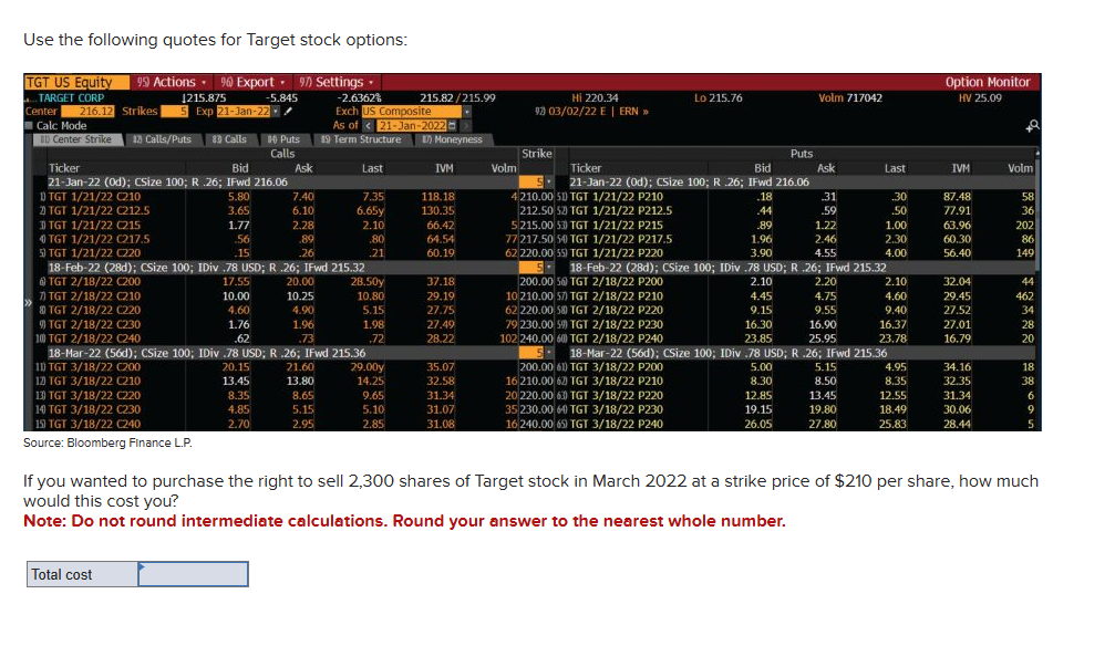 solved-use-the-following-quotes-for-target-stock-chegg