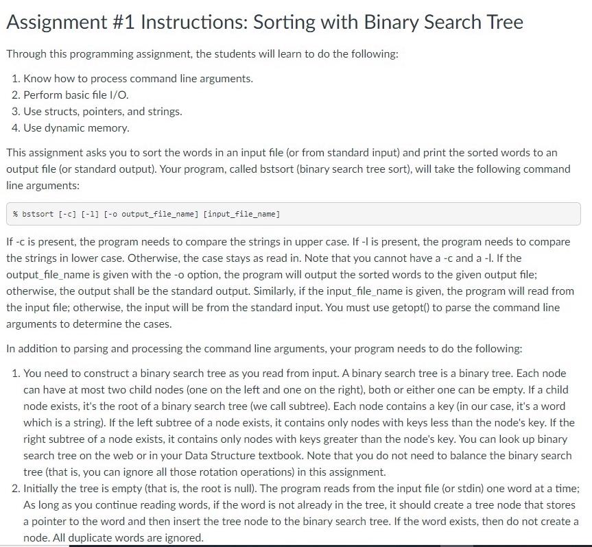 c binary assignment