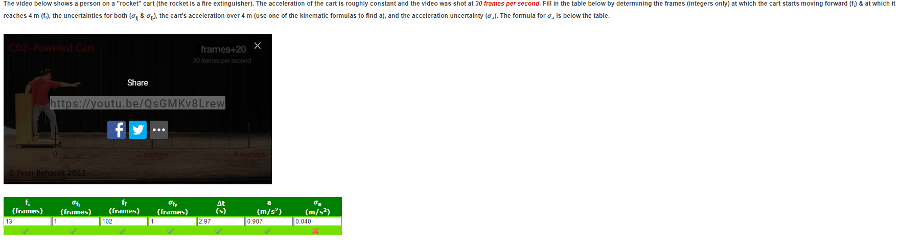 σv=v(Δrσr+fσf) Now determine the angle the puck is | Chegg.com