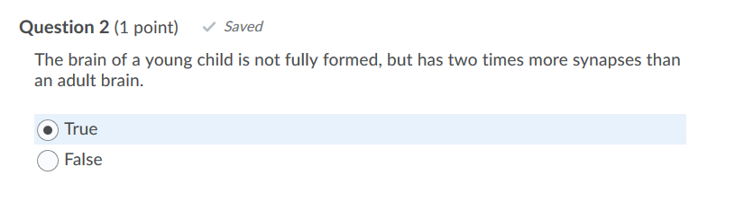 Solved Question 10 (1 point) Which of the following is true | Chegg.com