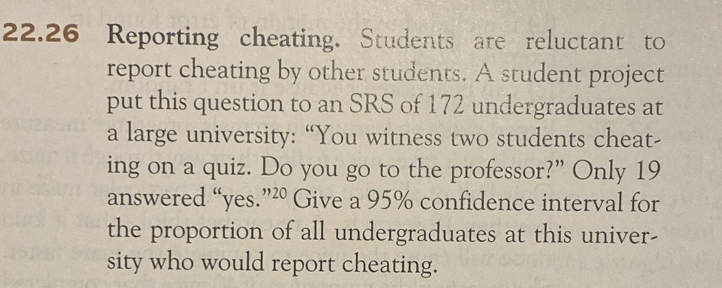 Solved 22 26 Reporting Cheating Students Are Reluctant To Chegg Solved 22 26 Reporting Cheating Students Are Reluctant To Chegg
