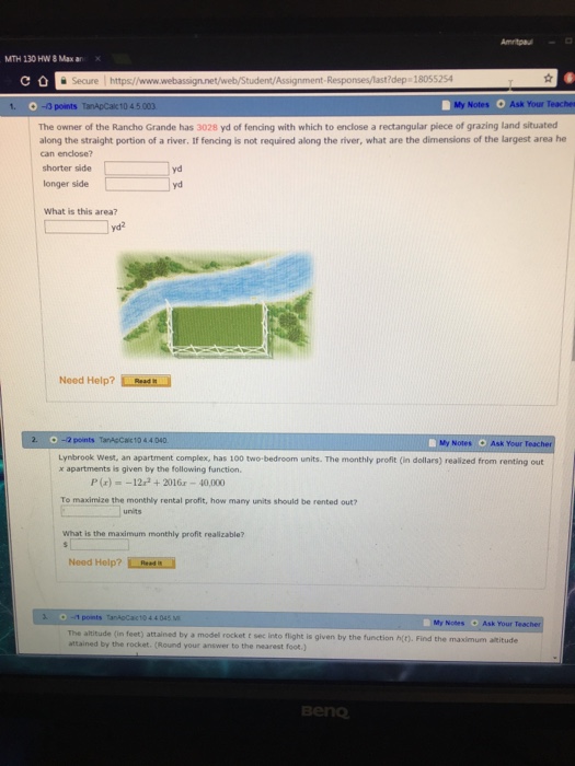 Solved Can someone help me with these questions. Please show | Chegg.com