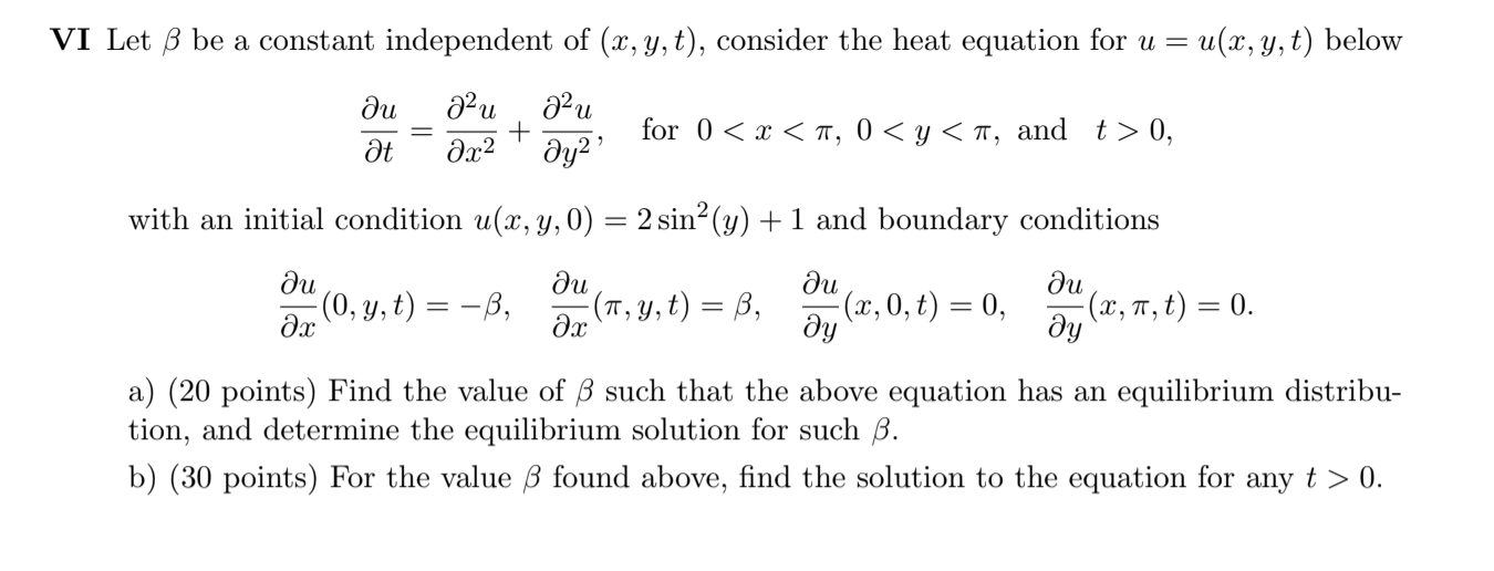 Solved Vi Let Ss Be A Constant Independent Of X Y T Co Chegg Com