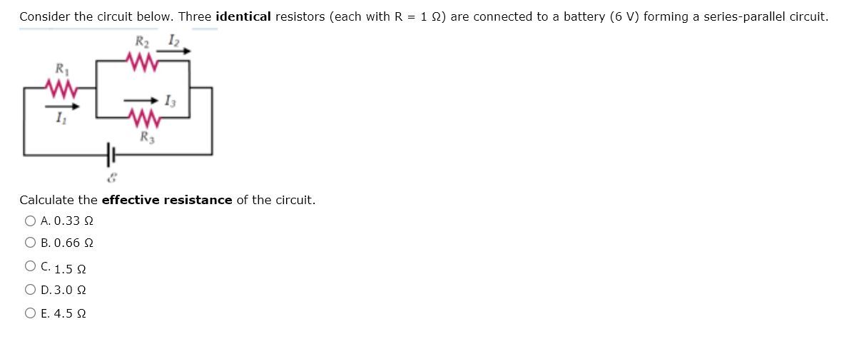 Solved Consider The Circuit Below. Three Identical Resistors | Chegg.com