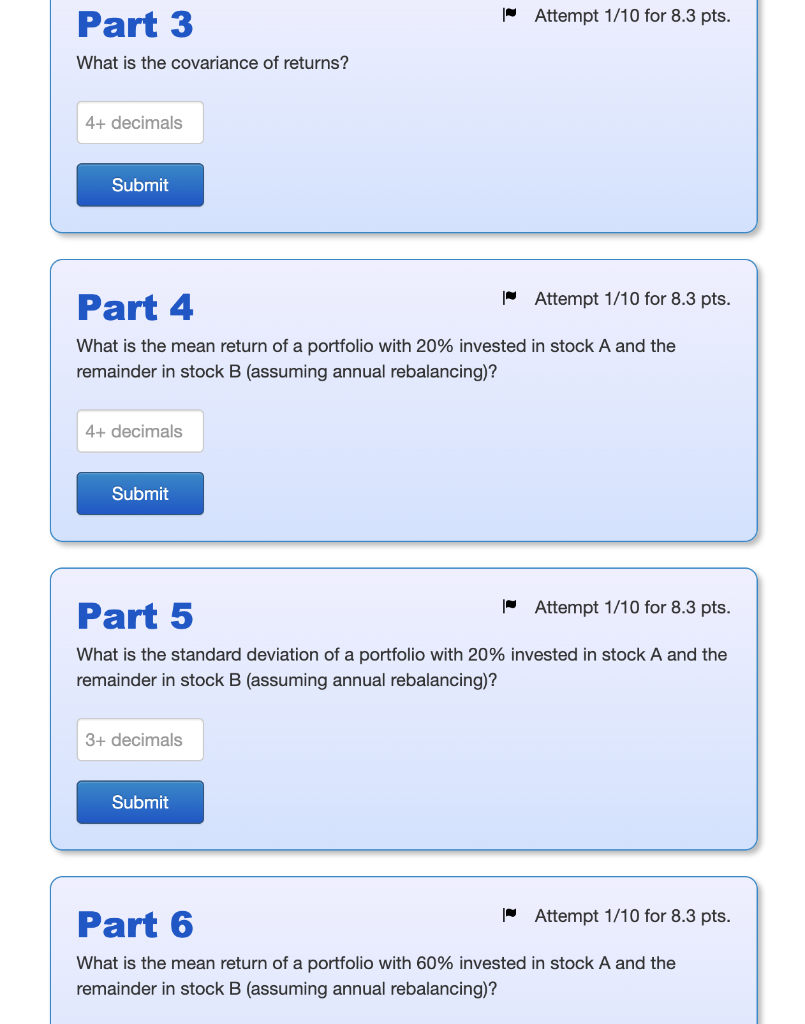 Solved Intro The following table shows realized rates of | Chegg.com