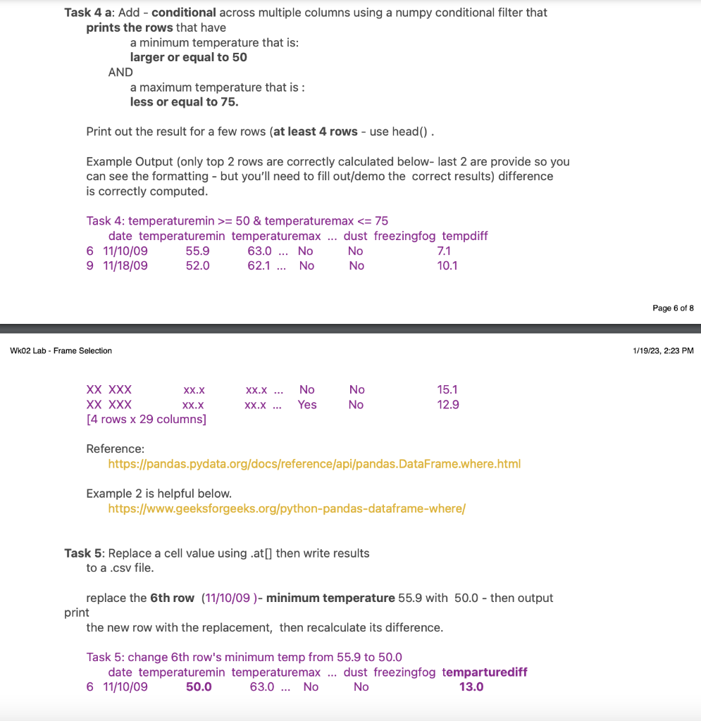 import csv from typing import Any import pandas as | Chegg.com