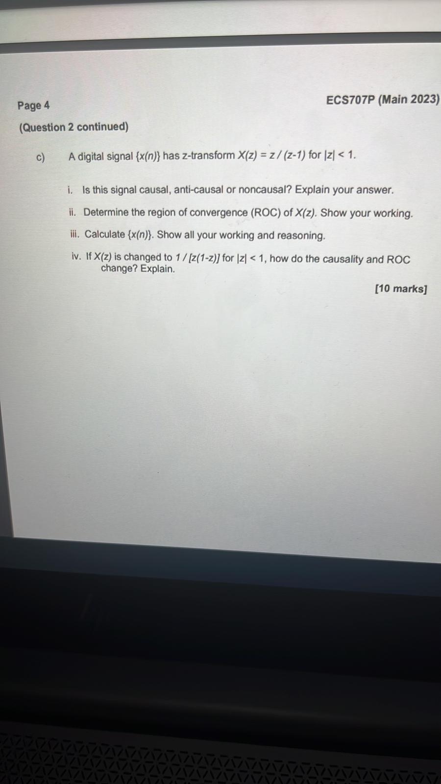Solved a) A discretetime signal x(n) is defined by x(n)=n,