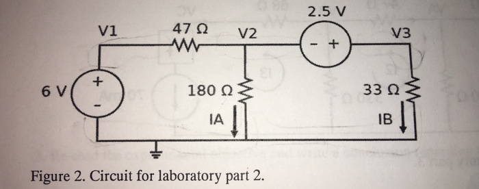 Solved 2. Solve the circuit shown in Figure 2 using node | Chegg.com