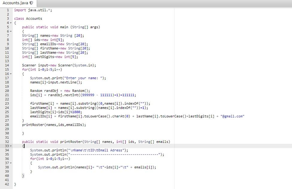 Solved We are going to write a program that generates some | Chegg.com