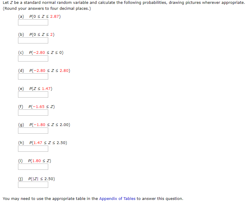 Solved Let Z be a standard normal random variable and | Chegg.com