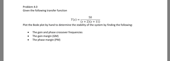 Solved Problem 1.0 a) Explain the PID controller b) Give | Chegg.com