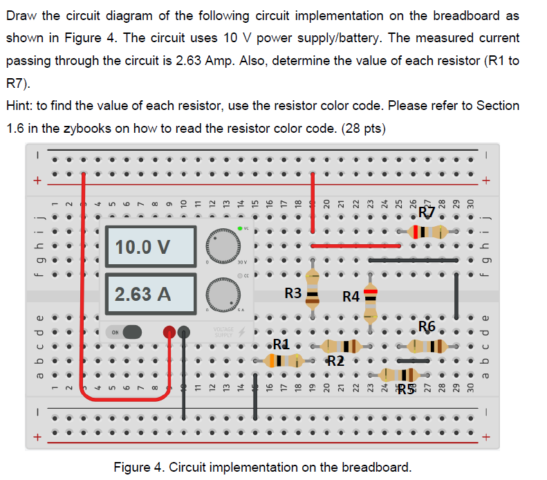 Solved Draw The Circuit Diagram Of The Following Circuit