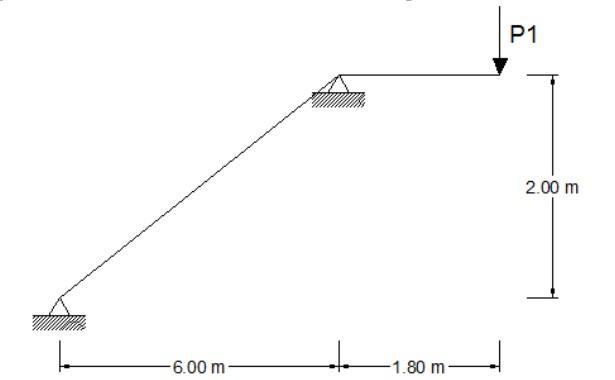 Solved The figure shows a 0.20 m thick ramp in elevation. | Chegg.com