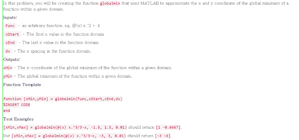 Solved n this problem, you will be creating the function | Chegg.com