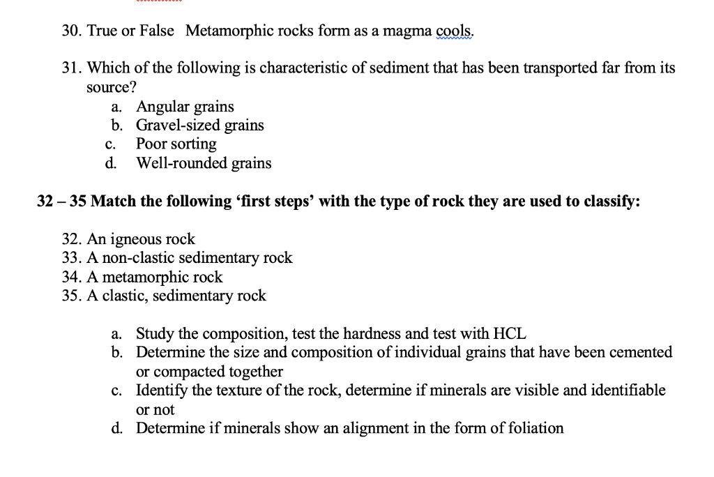 Solved 26 28. Match the following definitions and