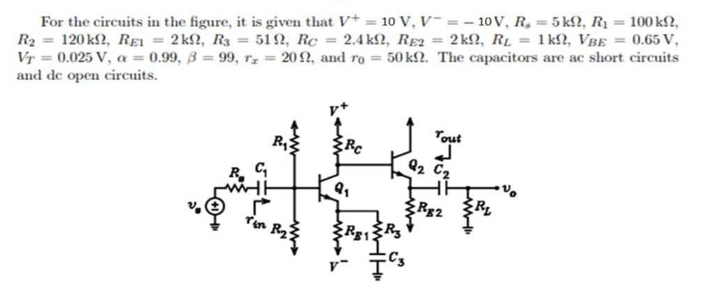 Ac Analysis Examples Solved - AC analysis by two different methods and compare | Chegg.com