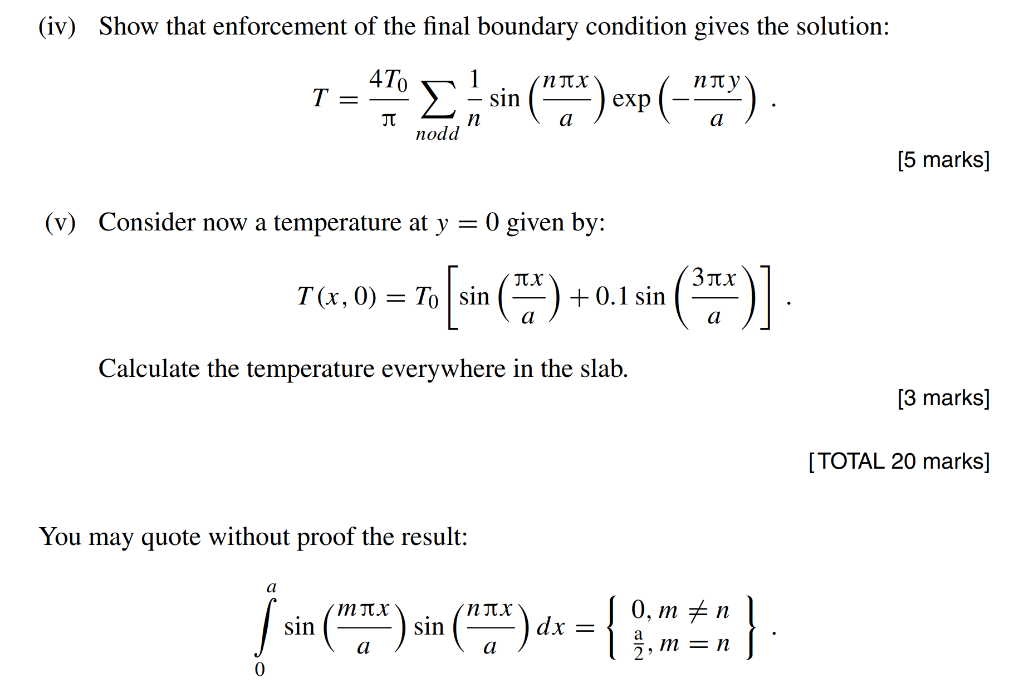 Solved 4. Consider the steady-state temperature distribution | Chegg.com