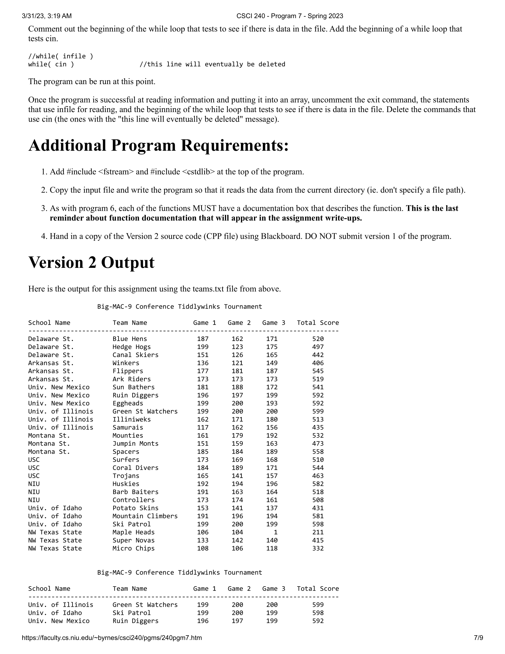Solved Overview For this assignment, write a program that | Chegg.com