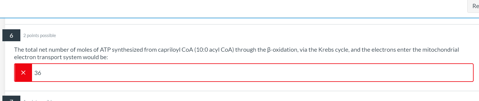 Solved I got this question wrong and I would greatly | Chegg.com