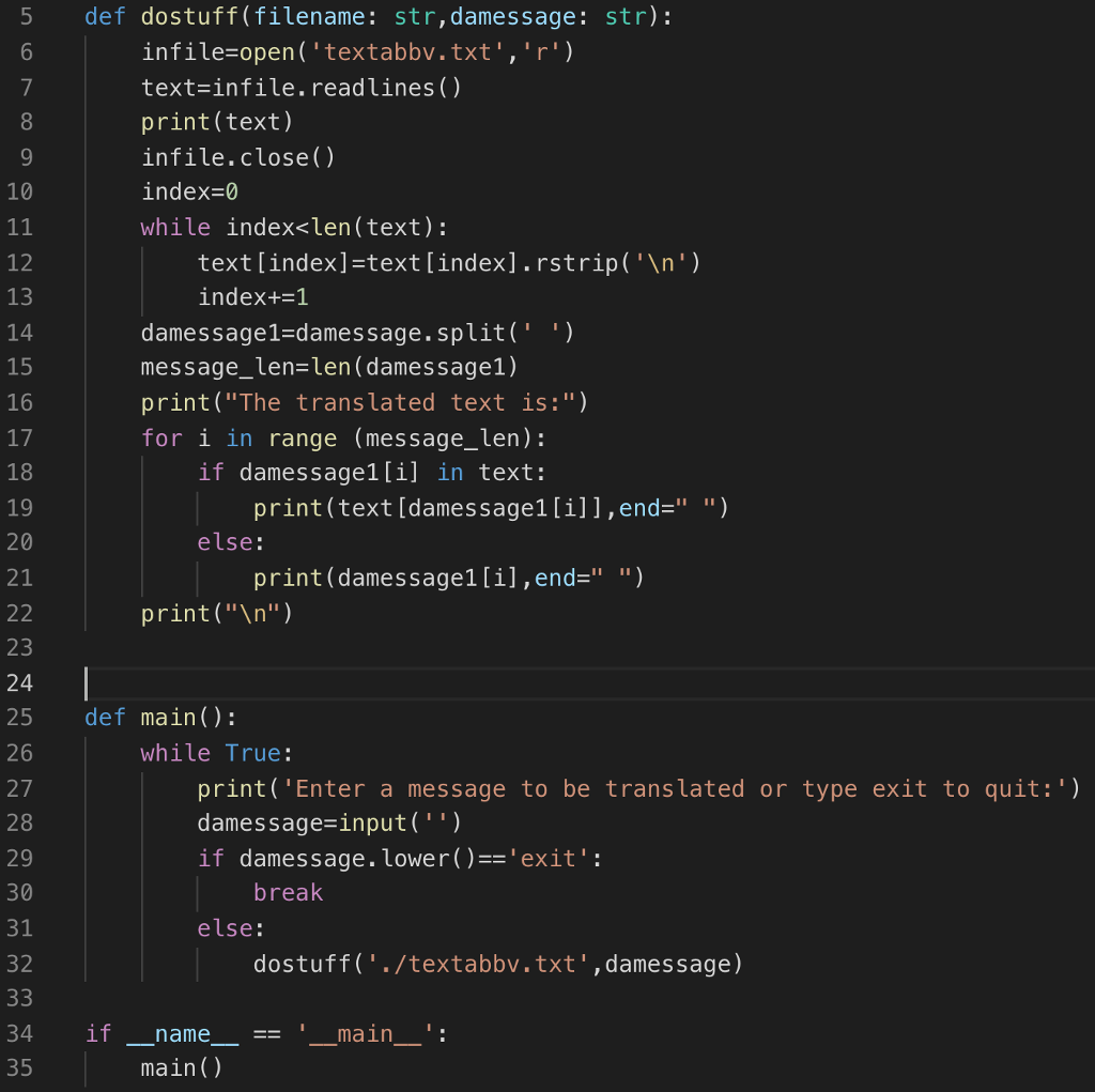 Solved python, Im trying to write a program that reads text | Chegg.com
