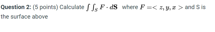 Solved Question 1 10 pts In both questions, let S be the | Chegg.com