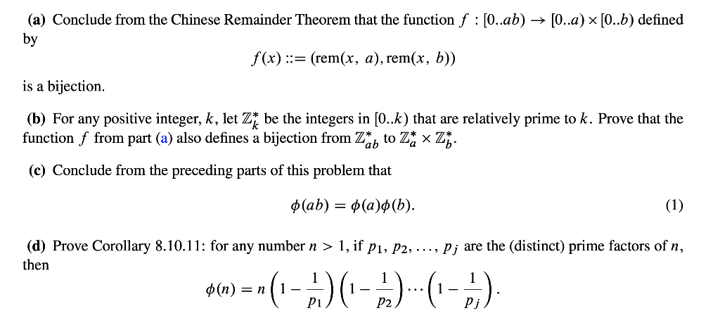 Problem 3 Suppose A B Are Relatively Prime Integ Chegg Com