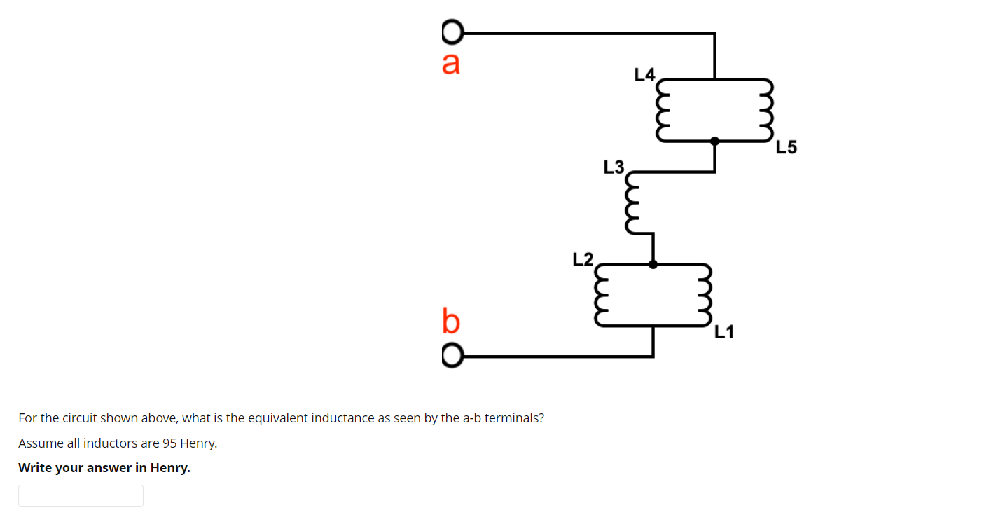Solved For the circuit shown above, what is the equivalent | Chegg.com