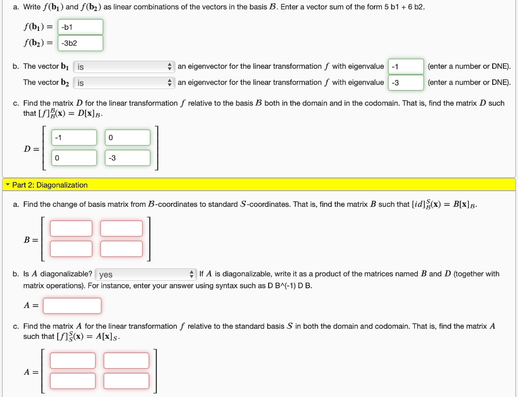 Solved 1 Point Suppose F R2 R2 Is A Linear Transfor Chegg Com