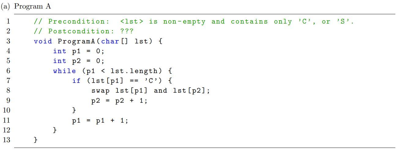 Solved (a) Program A (b) Program B | Chegg.com