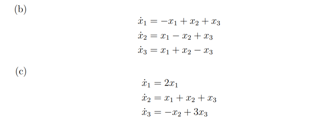 Solved Task 5. Solve The Following Systems Using The 