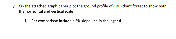 7. On the attached graph paper plot the ground | Chegg.com