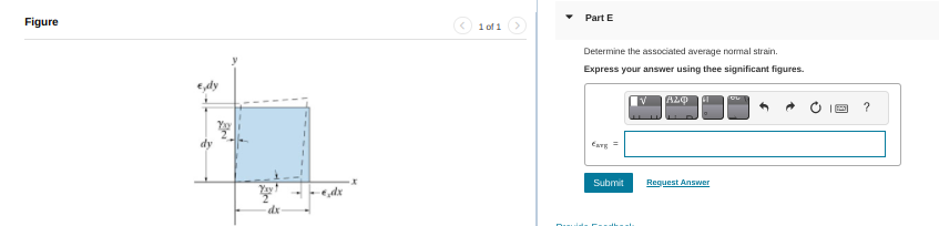 Solved The state of strain on an element has components | Chegg.com