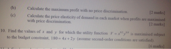 Solved 8. A monopolist can charge different prices in each | Chegg.com