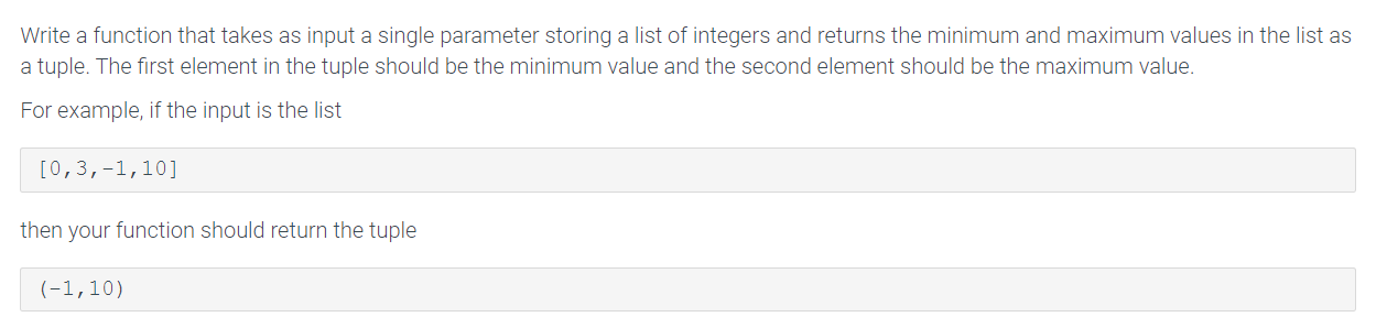 Solved Write a function that takes as input a single | Chegg.com