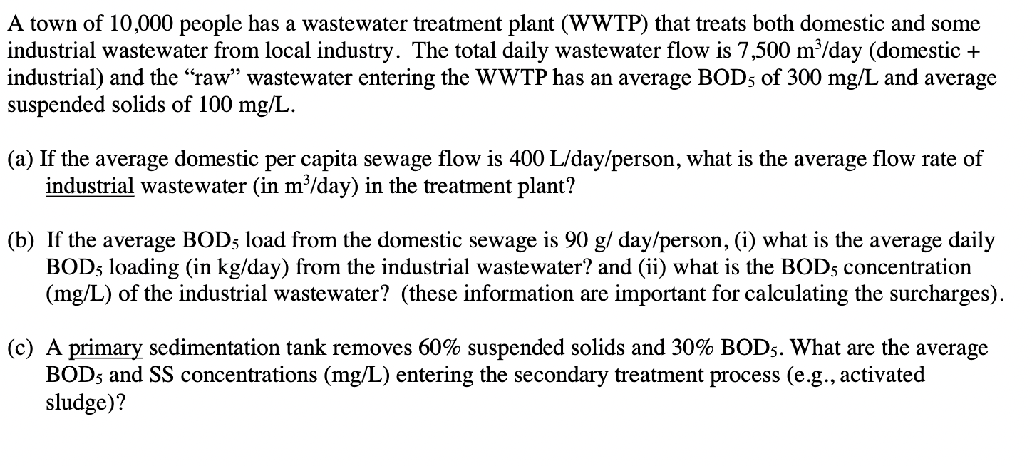 solved-a-town-of-10-000-people-has-a-wastewater-treatment-chegg