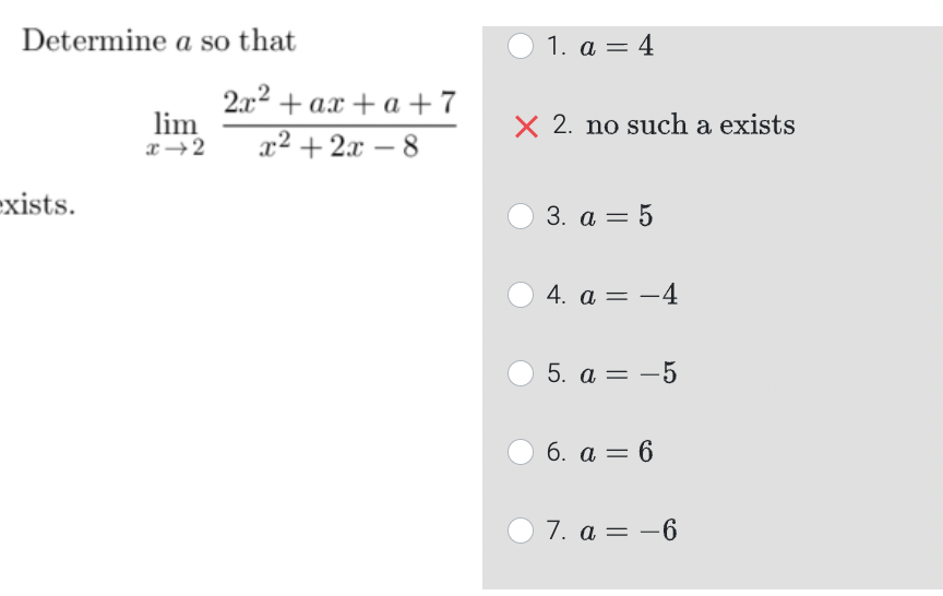 solved-determine-a-so-that-limx-2x2-2x-82x2-ax-a-7-1-a-4-chegg