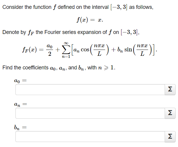 Solved Consider the function f defined on the interval | Chegg.com