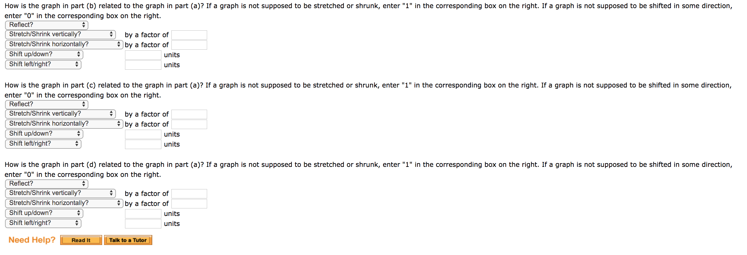 Solved Graph the functions on the same screen using the | Chegg.com