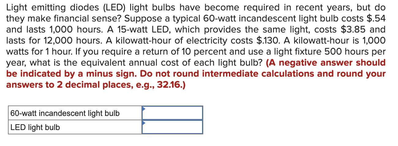 solved-light-emitting-diodes-led-light-bulbs-have-become-chegg