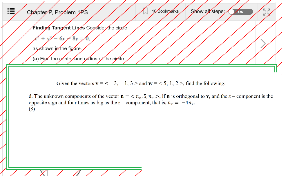 Solved Chapter P, Problem IPS 10 Bookmarks Show all steps: | Chegg.com