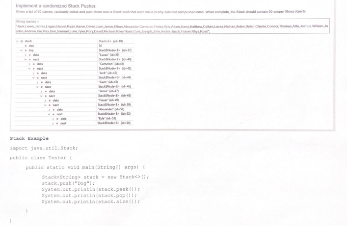 In Java eclipse, please write code for a | Chegg.com
