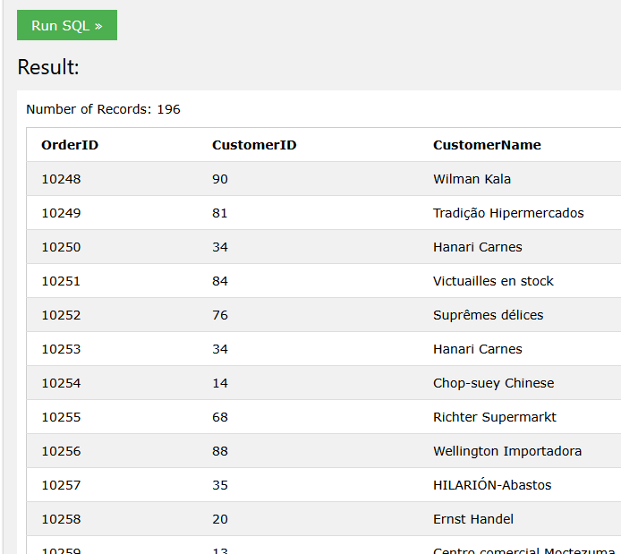 Sql Join 3 Tables W3schools Elcho Table