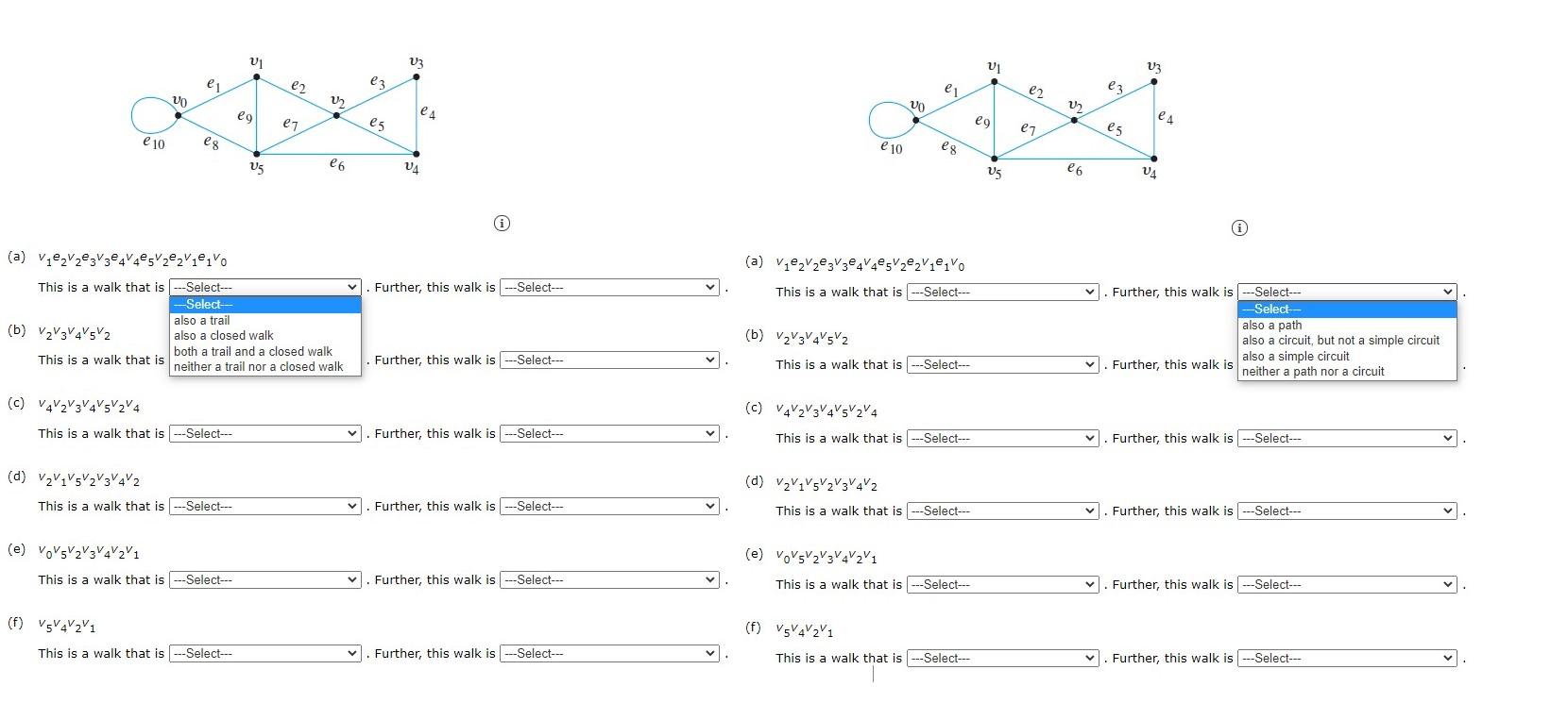 Solved In The Graph Below, Determine Whether The Following | Chegg.com