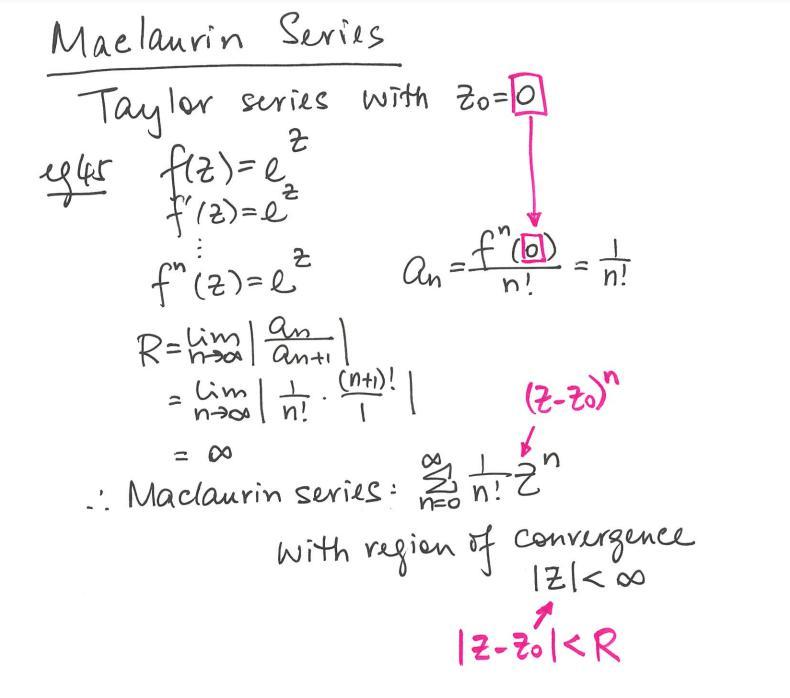 Solved Find the Taylor series of cos z about z = 0 and | Chegg.com