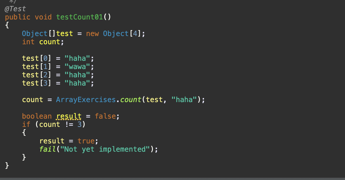 Solved How should I record the code when the target is null?