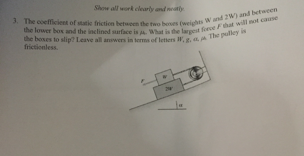 Solved Show all work clearly and neatly 3. The coefficient | Chegg.com